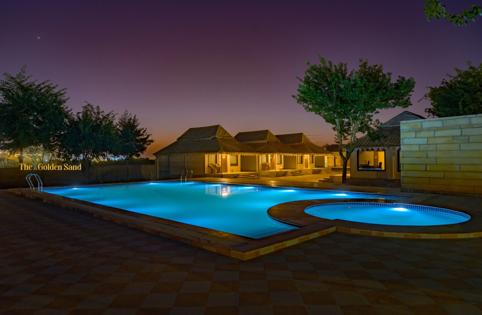 Swimming Pool at The Golden Sand Resort